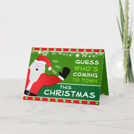 面白いクリスマスソング　帰宅の歌　サンタ シーズンカード