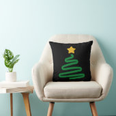 面白いクリスマスツリー クッション (椅子)