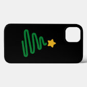 面白いクリスマスツリー Case-Mate iPhoneケース (裏面 (横))