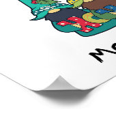 面白いクリスマスミンスパイジョーク ポスター (角)