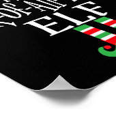 面白いクリスマス 万能のエルフ ポスター (角)
