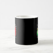 面白いクリスマス 67 シックス セブン ミーム Gen Alpha スラング コーヒーマグカップ (中央)