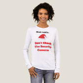 面白いクリスマスTシャツの引用 トライブレンドTシャツ (正面全体)