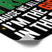 面白いクリスマスTシャツ 子供 メンズ クリスマスパジャマ ポスター (角)