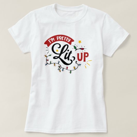 面白いクリスマスTシャツ Tシャツ (デザイン正面)