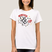 面白いクリスマスTシャツ Tシャツ (正面)