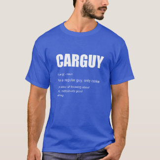 面白いクルマ好きの定義がおもしろい Tシャツ