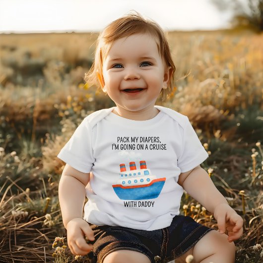 面白いクルーズ ベビーボディスーツ