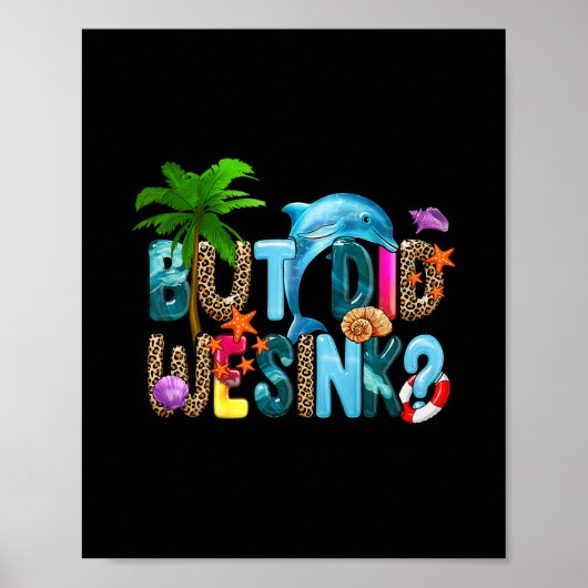 面白いクルーズTシャツ。でも、船所有者の心を沈めたかも ポスター (正面)