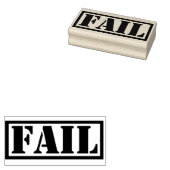 面白いグッズ FAILスタンプ ラバースタンプ (押印)