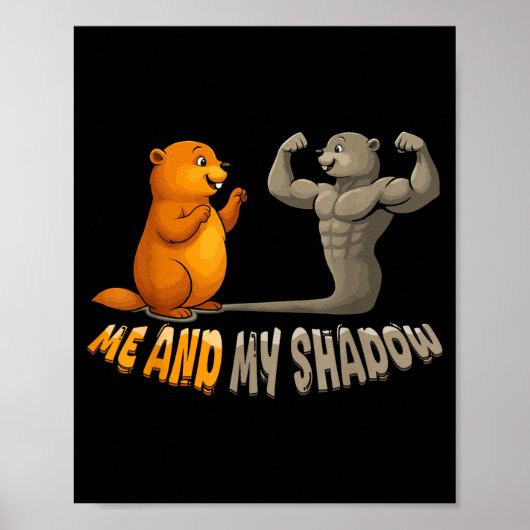 面白いグラウンドホッグデー ポスター (正面)