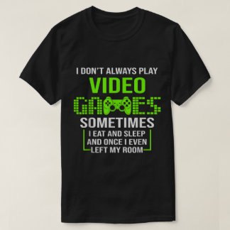 面白いゲーマーの引用ビデオゲームデザイン Tシャツ
