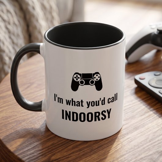 面白いゲーマーの引用 - カスタムテキスト コーヒーマグカップ