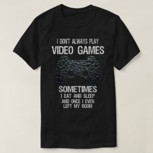 面白いゲーマー名言 コントローラー デザイン Tシャツ