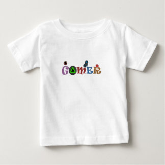 面白いゲーマー ベビーTシャツ