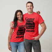 面白いゲーム開発者の家族 Tシャツ (ユニセックス)