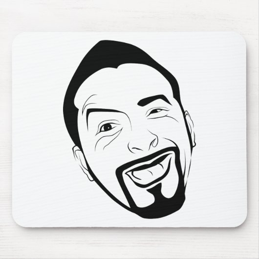 面白いコクスマン マウスパッド (正面)