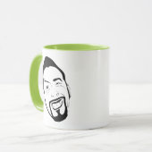 面白いコクスマン マグカップ (正面左)