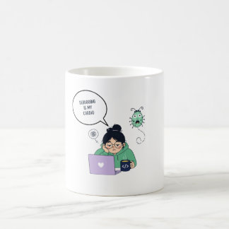 面白いコーディングデバッグユーモア コーヒーマグカップ