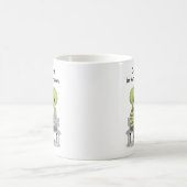 面白いコーヒーとエイリアン コーヒーマグカップ (中央)