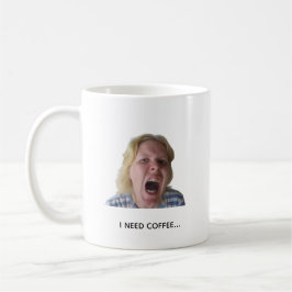面白いコーヒーのミームマグ おもしろバスルーム コーヒーマグカップ