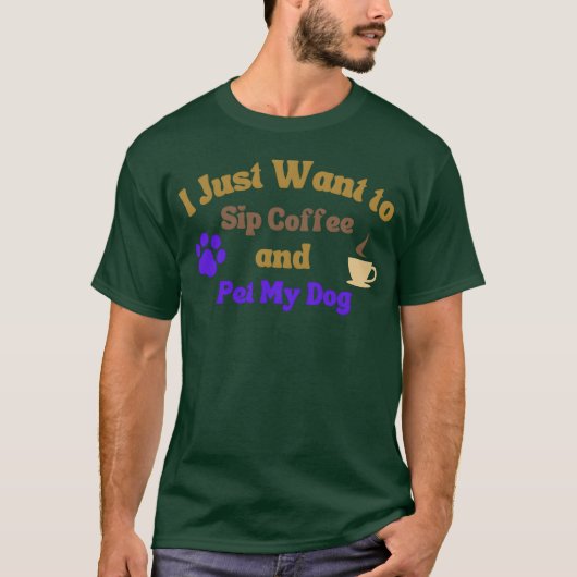 面白いコーヒーの名言 少年 Tシャツ (正面)
