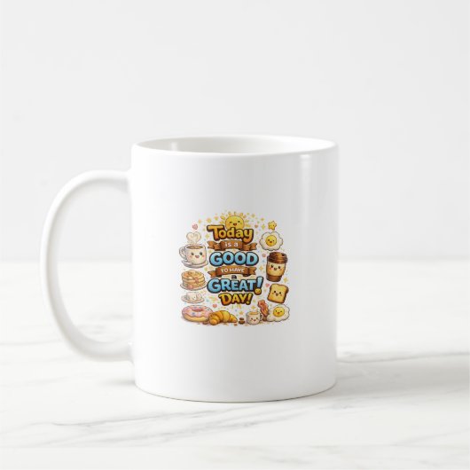 面白いコーヒーマグデザイン コーヒーマグカップ (左)