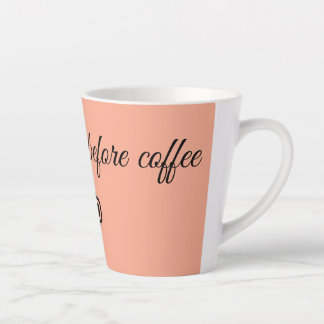 面白いコーヒーマグ ☕ カフェラテマグ