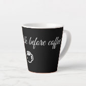 面白いコーヒーマグ ☕ カフェラテマグ (右アングル)