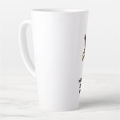 面白いコーヒーマグ カフェラテマグ (左アングル)