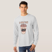 面白いコーヒー好き Tシャツ 私があなたを所有している (正面フル)