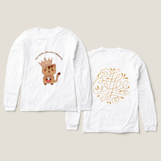 面白いコーヒー愛好家の猫Tシャツ トライブレンドTシャツ