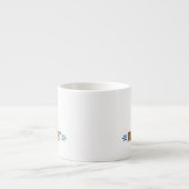 面白いコーヒー エスプレッソカップ (正面)