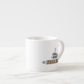 面白いコーヒー エスプレッソカップ (正面右)
