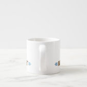 面白いコーヒー エスプレッソカップ (裏面)