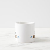 面白いコーヒー エスプレッソカップ (正面)
