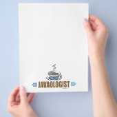 面白いコーヒー チラシ (手)
