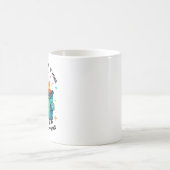 面白いゴミ箱火事 この小さな私の光 コーヒーマグカップ (中央)