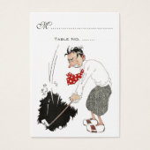 面白いゴルファー (正面)