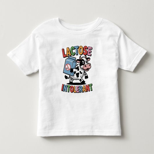 面白いサイコなミルクのミーム トドラーTシャツ (正面)