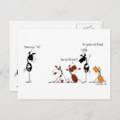 面白いサイモンセズの漫画 ポストカード (正面/裏面)