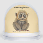 面白いサルとバナナのユーモア (正面)