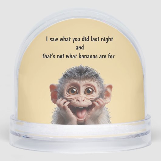 面白いサル (正面)