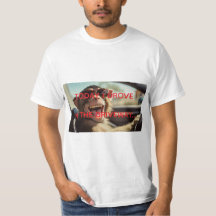 面白いサルTシャツ