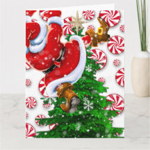 面白いサンタクロース