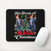 面白いサンタトランプ、楽しいクリスマスを マウスパッド (マウス)