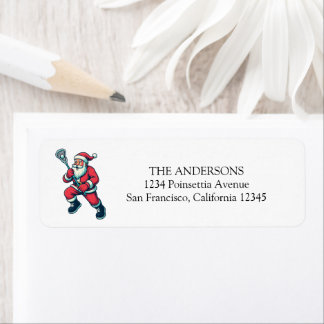 面白いサンタ メリー ラックスマス ラクロス クリスマス 復活 ラベル