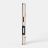 面白いサーフモードのカエル|おかしいカエル夏 iPhone 16ケース (右側面)