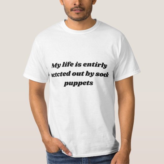 面白いシャツ Tシャツ (正面)