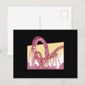 面白いジェットコースター 遊園地 ギフト ポストカード (正面/裏面)